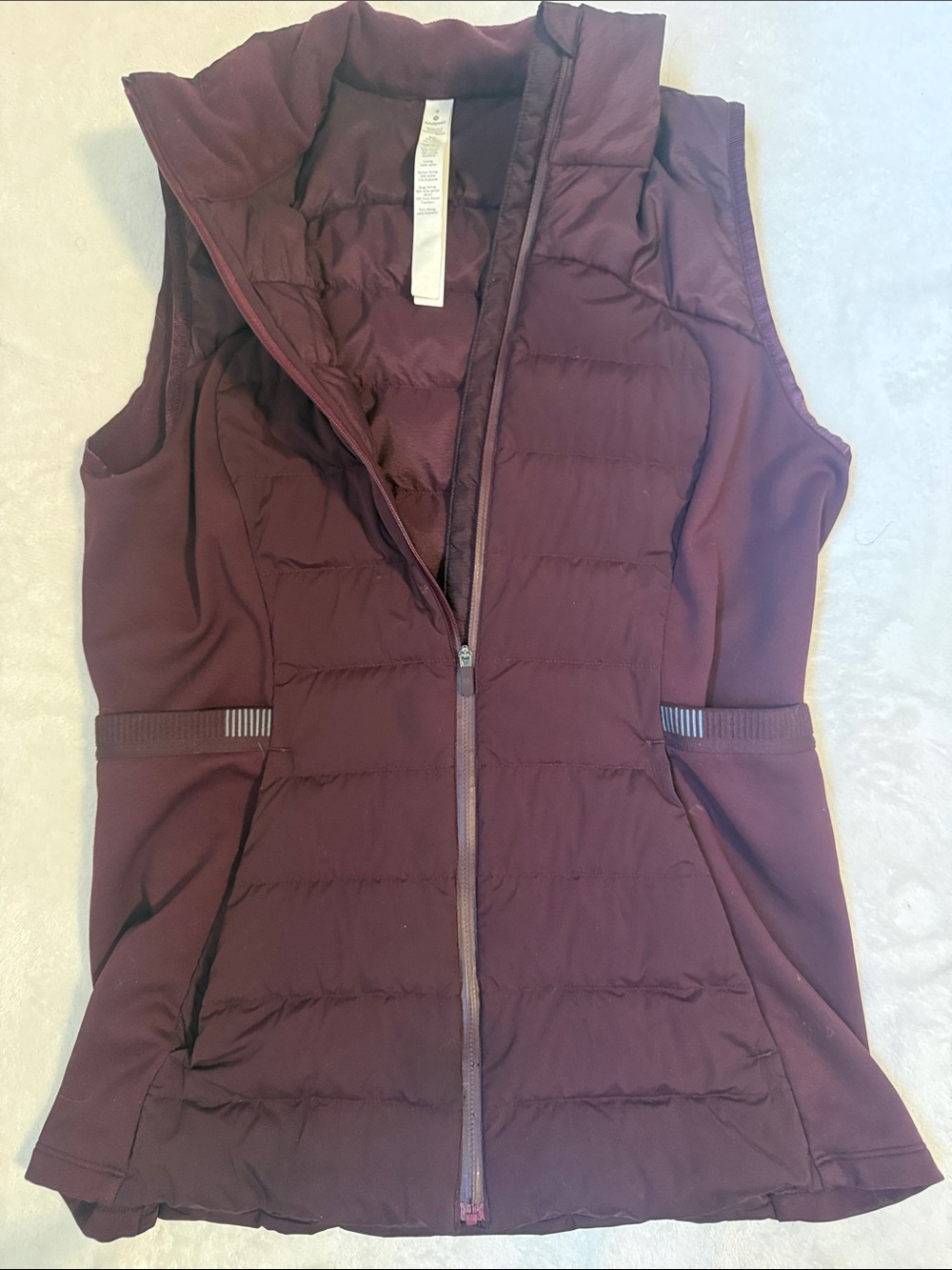 lululemon athletica Plum Quilted Puffer Vest